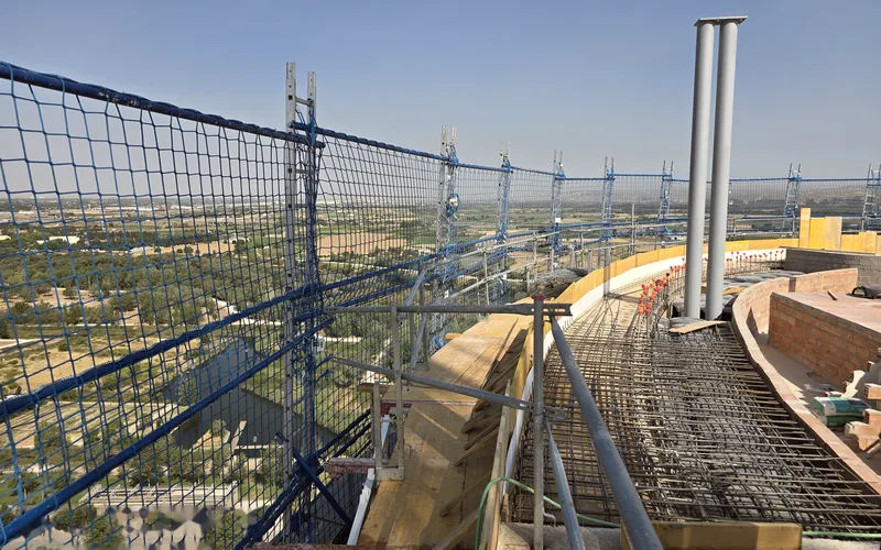 Redes y sistemas de protección en obra — coordinación de seguridad y salud
